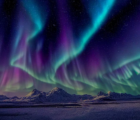 Observation des aurores boreales